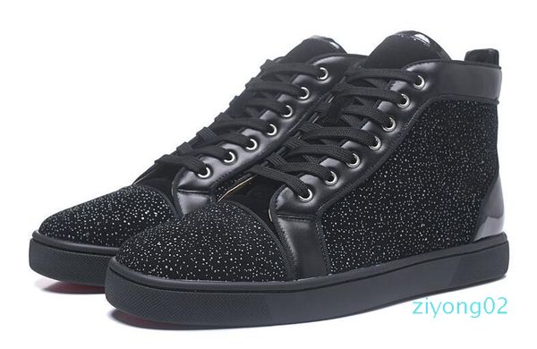 spikes high red bottom pik pik studded sneakers shoes women men designer flat casual red sole autumn winter casual z02, Black
spikes high red bottom pik pik studded sneakers shoes women men designer flat casual red sole autumn winter casual z02, Black