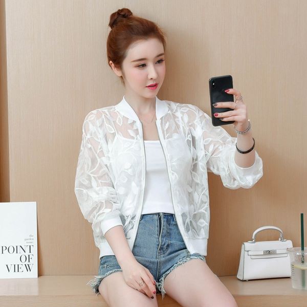 2019 summer women girls zipper thin o-neck solid lace hollow jacket embroidery air conditioning shirt sunscreen clothing jacket, Black;brown
2019 summer women girls zipper thin o-neck solid lace hollow jacket embroidery air conditioning shirt sunscreen clothing jacket, Black;brown