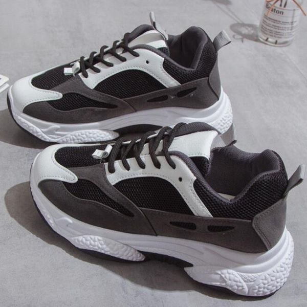 spring new fashion daddy shoes women korean version thick-soled platform shoes mesh casual sports white women fa192, Black
spring new fashion daddy shoes women korean version thick-soled platform shoes mesh casual sports white women fa192, Black