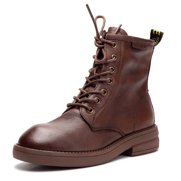 new arrival women fashion autumn winter boots outdoors platform cow leather shoes lace-up ankle boot zapatos de mujer botines, Black
new arrival women fashion autumn winter boots outdoors platform cow leather shoes lace-up ankle boot zapatos de mujer botines, Black