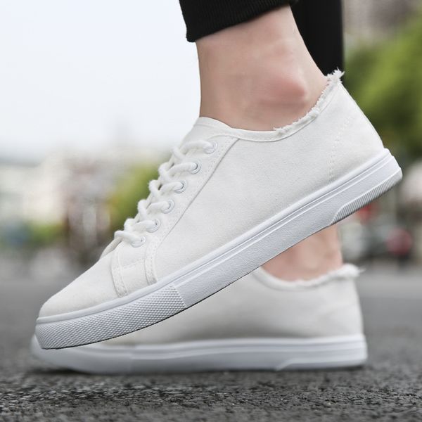 casual shoes for men new fashions 2020 canvas shoes white breathable college wind sports and leisure shoes size 39-44, Black
casual shoes for men new fashions 2020 canvas shoes white breathable college wind sports and leisure shoes size 39-44, Black