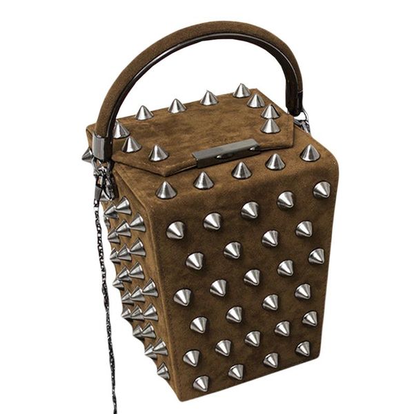 fashion women box handbags velvet female bucket bags punk style girls rivet chain shoulder bags ladies day clutches box bolsos
fashion women box handbags velvet female bucket bags punk style girls rivet chain shoulder bags ladies day clutches box bolsos