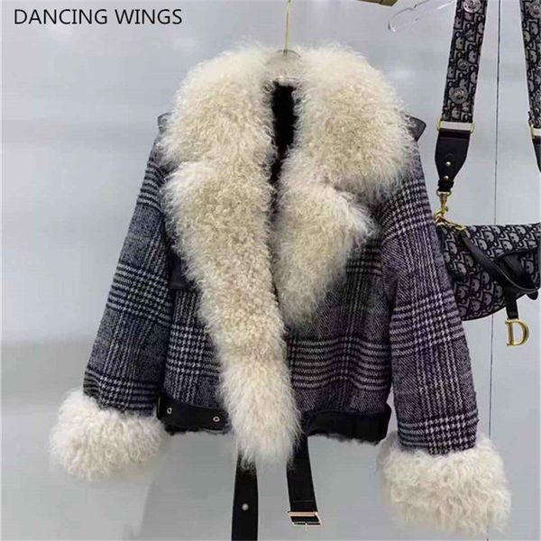 parkas mujer 2019 women winter natural rex fur liner tweed coat real wool fur collar parka jacket warm, Black
parkas mujer 2019 women winter natural rex fur liner tweed coat real wool fur collar parka jacket warm, Black
