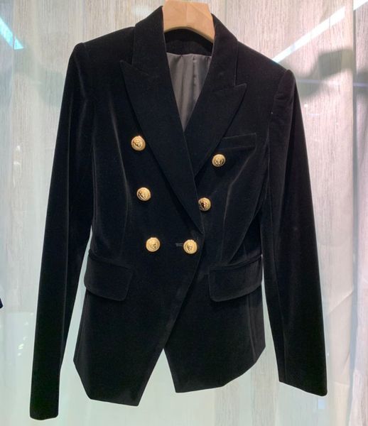 women's suits & blazers version black navy velvet blazer front double breasted flap pockets long sleeves buttoned cuffs, White;black
women's suits & blazers version black navy velvet blazer front double breasted flap pockets long sleeves buttoned cuffs, White;black