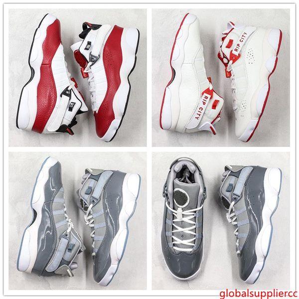 2019 6 rings high basketball shoes white red grey mens women real carbon fiber sport sneaker trainer size 36-45
2019 6 rings high basketball shoes white red grey mens women real carbon fiber sport sneaker trainer size 36-45