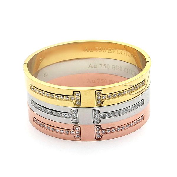 2020 wholesale jewelry fashion bracelet with diamond double letter t rose gold and diamond bracelet luxury designer bracelet women and men, Black
2020 wholesale jewelry fashion bracelet with diamond double letter t rose gold and diamond bracelet luxury designer bracelet women and men, Black