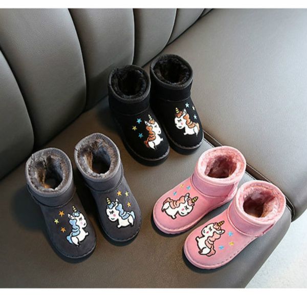 children unicorn snow boots fashion designer embroidery boys girl slip on shoes kids winter luxury kids casual flst shoes wholesale, Black;grey
children unicorn snow boots fashion designer embroidery boys girl slip on shoes kids winter luxury kids casual flst shoes wholesale, Black;grey