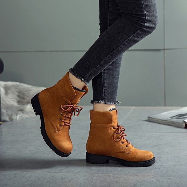 cerdachic 2018 women's basic lace up round toe plush warm winter boots causal shoes for ladies black grey brown plus size
cerdachic 2018 women's basic lace up round toe plush warm winter boots causal shoes for ladies black grey brown plus size