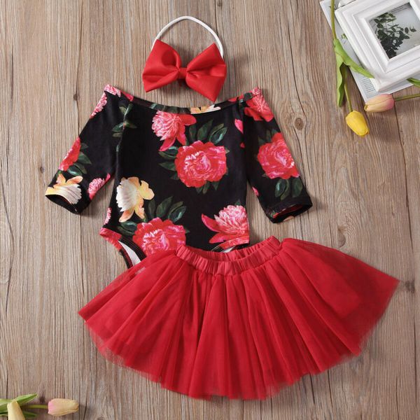 3шт новорожденных baby girl одежда set сладкий цветочный цветок с длинным рукавом romper комбинезон + пачка mesh мини юбка + оголовье outfit, White
3шт новорожденных baby girl одежда set сладкий цветочный цветок с длинным рукавом romper комбинезон + пачка mesh мини юбка + оголовье outfit, White