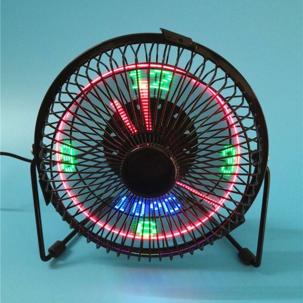 usb clock fan led light emitting 6 inch iron art fan real time temperature display fan
usb clock fan led light emitting 6 inch iron art fan real time temperature display fan