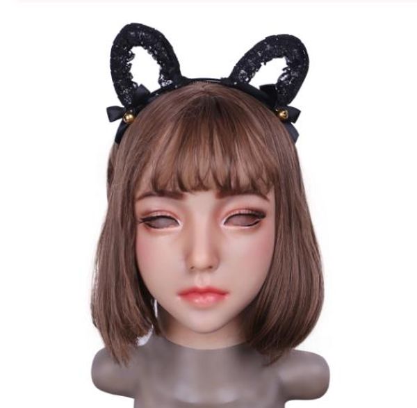 grade realistic silicone female mask headwear crossdressers transgender cosplay dragqueen party cosplay
grade realistic silicone female mask headwear crossdressers transgender cosplay dragqueen party cosplay