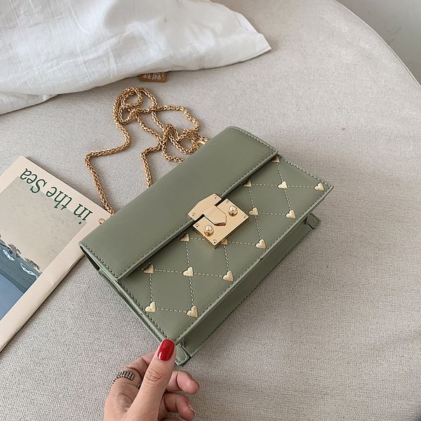 bag female 2020 new korean version of the western style chain small square bag fashion embroidery shoulder shoulder
bag female 2020 new korean version of the western style chain small square bag fashion embroidery shoulder shoulder