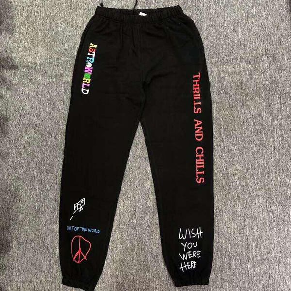2019 лучшее качество travis scott astroworld письмо printed женщины мужчины беговая брюки хип-хоп streetwear мужчины хлопок sweatpants s-xl, Black
2019 лучшее качество travis scott astroworld письмо printed женщины мужчины беговая брюки хип-хоп streetwear мужчины хлопок sweatpants s-xl, Black