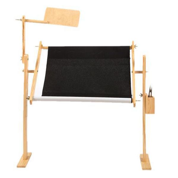 solid wood cross stitch rack adjustable wooden stand deskcross stitch embroidery frame @ls dc07, Black
solid wood cross stitch rack adjustable wooden stand deskcross stitch embroidery frame @ls dc07, Black