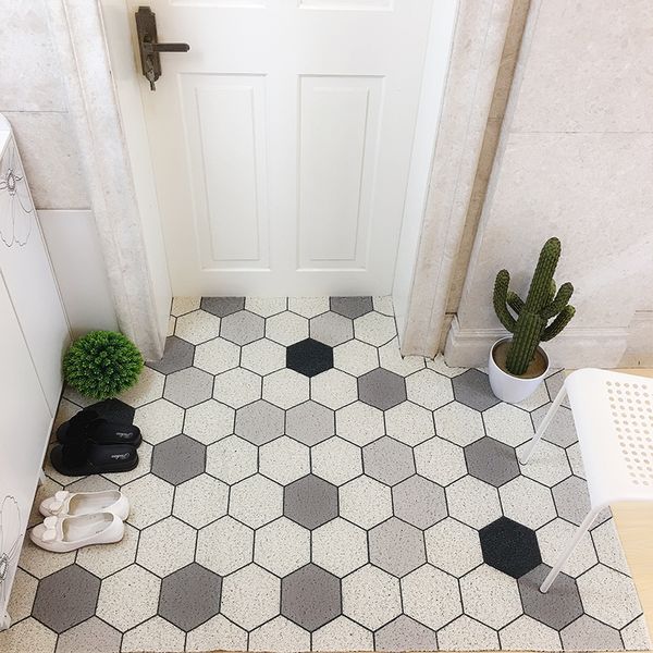 nordic ins entrance hall carpet pvc wire loop mat small fresh flower door mat living room floor bathroom non-slip rug
nordic ins entrance hall carpet pvc wire loop mat small fresh flower door mat living room floor bathroom non-slip rug