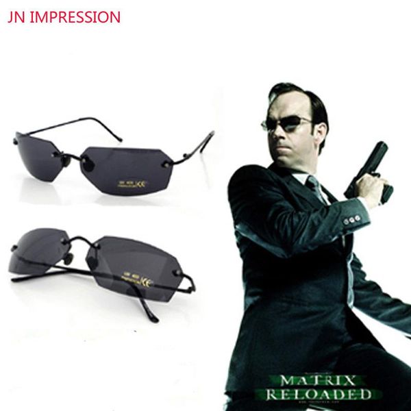jn impression rimless classic oval glasses matrix morpheus sunglasses movie sunglasses men uv400 sunglasses t200106, White;black
jn impression rimless classic oval glasses matrix morpheus sunglasses movie sunglasses men uv400 sunglasses t200106, White;black