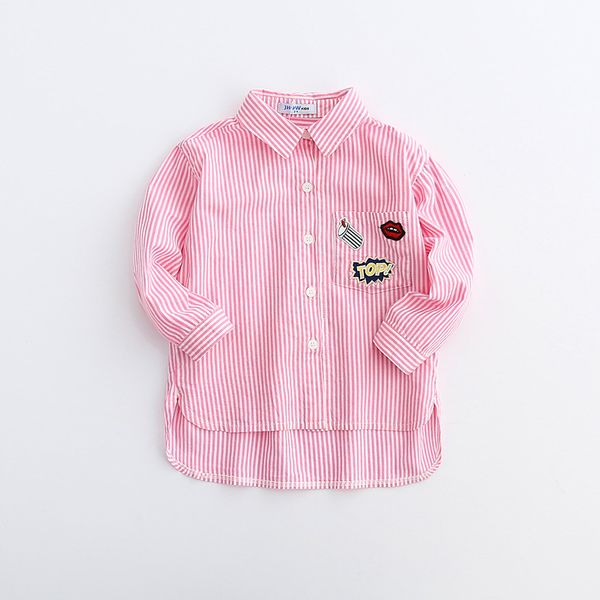 весна и осень девушки stripes детские рубашки 2019 новый стиль корейский стиль childrenswear дети хлопка с длинным рукавом дети, White
весна и осень девушки stripes детские рубашки 2019 новый стиль корейский стиль childrenswear дети хлопка с длинным рукавом дети, White