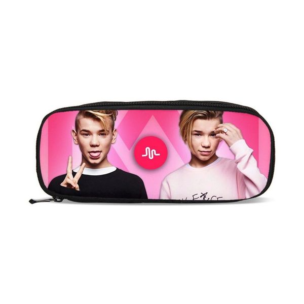 hip hop style cool marcus and martinus prints purse girls boys pencil case school supplies pencil box pen purse organizer wallet, Red;black
hip hop style cool marcus and martinus prints purse girls boys pencil case school supplies pencil box pen purse organizer wallet, Red;black