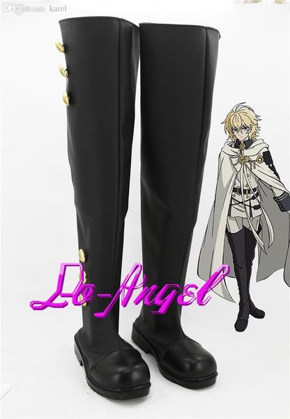 wholesale-anime seraph of the end mikaela hyakuya cosplay shoes high boots customized size, Silver
wholesale-anime seraph of the end mikaela hyakuya cosplay shoes high boots customized size, Silver