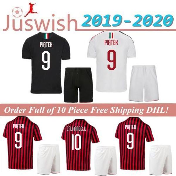 kit 19 20 ac milan soccer jerseys home away 2019 2020 piatek paqueta suso calhanoglu kessie maglie third men sets football shirts, Black
kit 19 20 ac milan soccer jerseys home away 2019 2020 piatek paqueta suso calhanoglu kessie maglie third men sets football shirts, Black
