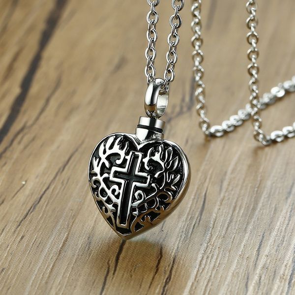 cremation urn pendant ancient silver men necklace ashes locket cremains heart memory stainless steel cross engraved jewelry
cremation urn pendant ancient silver men necklace ashes locket cremains heart memory stainless steel cross engraved jewelry