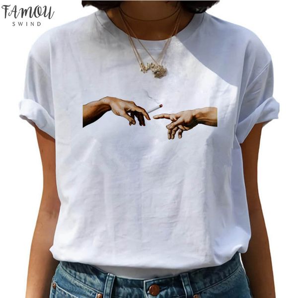 new michelangelo the creation harajuku t shirt women funny cartoon ullzang t shirt grunge fashion tshirt graphic tees female, White
new michelangelo the creation harajuku t shirt women funny cartoon ullzang t shirt grunge fashion tshirt graphic tees female, White