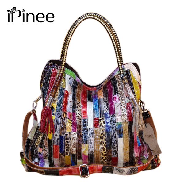 ipinee real cow leather bags for women brands cowhide paillette genuine leather handbags snake messenger bag luxury tote y190620
ipinee real cow leather bags for women brands cowhide paillette genuine leather handbags snake messenger bag luxury tote y190620