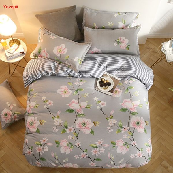 yovepii bedding grey flower 3/4pcs bed set black and white stripe bedding set leopard bed linen flat sheet 2018 spring home
yovepii bedding grey flower 3/4pcs bed set black and white stripe bedding set leopard bed linen flat sheet 2018 spring home