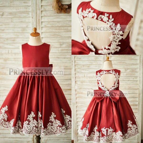 lovely red ball gown flower girl dress jewel neck sleeveless applique bow wedding dress tea length girl' birthday part, White;blue
lovely red ball gown flower girl dress jewel neck sleeveless applique bow wedding dress tea length girl' birthday part, White;blue