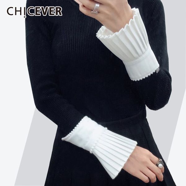 chicever 2019 spring fashion women gloves with beading pleated ruffles white cuff for women' casual new, Blue;gray
chicever 2019 spring fashion women gloves with beading pleated ruffles white cuff for women' casual new, Blue;gray