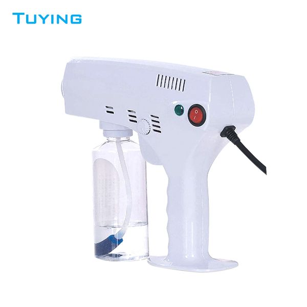 selling spray machine for sanitizer nano mist spray gun with blue ray for disinfection alcohol 75% dhl fedex fast shipping
selling spray machine for sanitizer nano mist spray gun with blue ray for disinfection alcohol 75% dhl fedex fast shipping