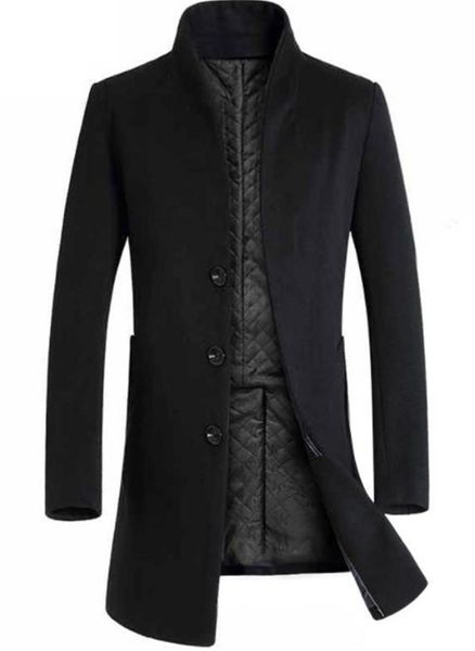 panelled mens designer woolen jackets fashion slim single breasted mens midi wool coats casual males clothing, Black;brown
panelled mens designer woolen jackets fashion slim single breasted mens midi wool coats casual males clothing, Black;brown