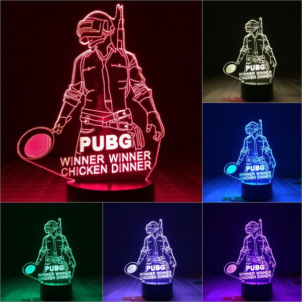 fps game player pubg figure 3d led night light battlegrounds winner chicken dinner boys kids birthday gifts desk lamp bedroom
fps game player pubg figure 3d led night light battlegrounds winner chicken dinner boys kids birthday gifts desk lamp bedroom