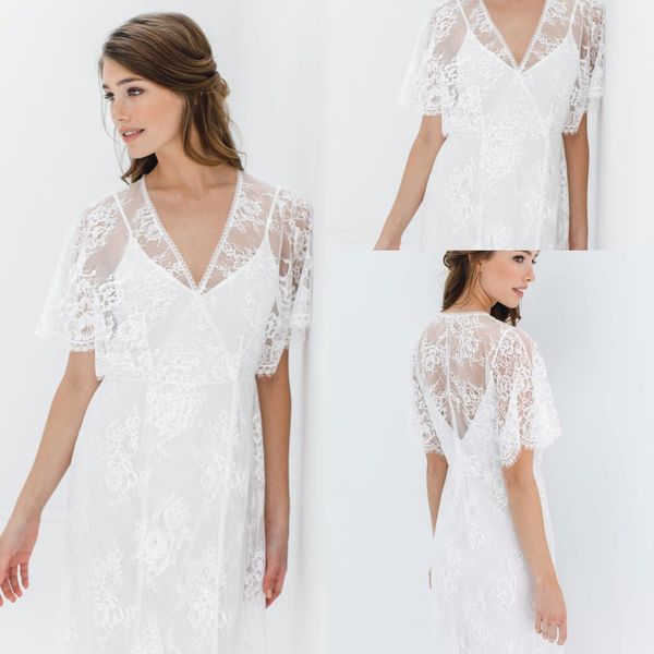 women sheer girlandaseriousdream sleepwear women bathrobe tulle lace applique short sleeve cloak short robe prom bridesmaid shawel, White
women sheer girlandaseriousdream sleepwear women bathrobe tulle lace applique short sleeve cloak short robe prom bridesmaid shawel, White