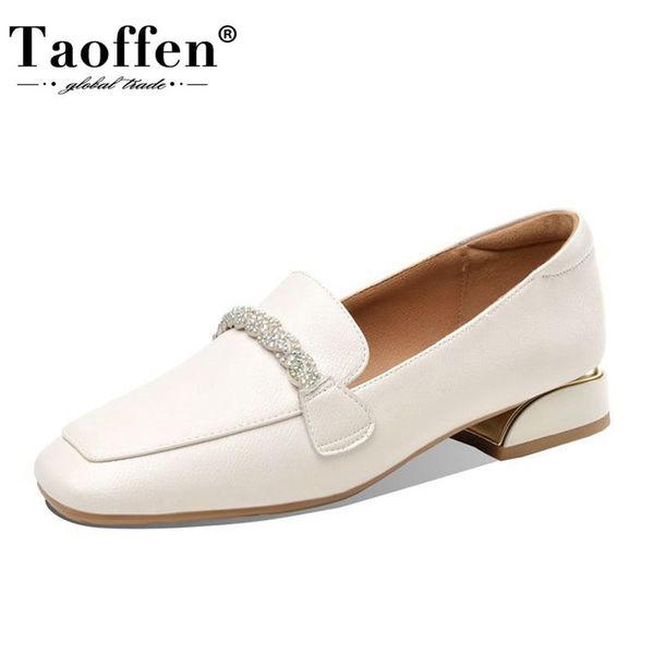 taoffen genuine leather women flats shoes crystal fashion office lady loafer shoes woman casual daily dress footwear size 34-39, Black
taoffen genuine leather women flats shoes crystal fashion office lady loafer shoes woman casual daily dress footwear size 34-39, Black