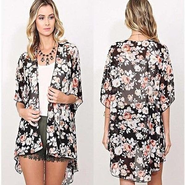 2017 new arrival beach cover up women floral chiffon cardigan blouse pareo beach bikini cover up sarong beachwear, Blue;gray
2017 new arrival beach cover up women floral chiffon cardigan blouse pareo beach bikini cover up sarong beachwear, Blue;gray