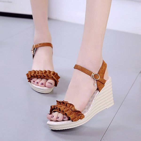 sandals women 2020 summer casual wedges platform sweet sandals flowers women shoes rome buckle high heels shoes woman, Black
sandals women 2020 summer casual wedges platform sweet sandals flowers women shoes rome buckle high heels shoes woman, Black