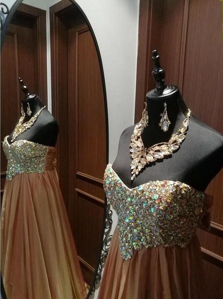 2019 fall new designer gold off shoulder aline chiffon long special occasion dress evening dress with diamonds and beads prom dress 2018, Black;red
2019 fall new designer gold off shoulder aline chiffon long special occasion dress evening dress with diamonds and beads prom dress 2018, Black;red