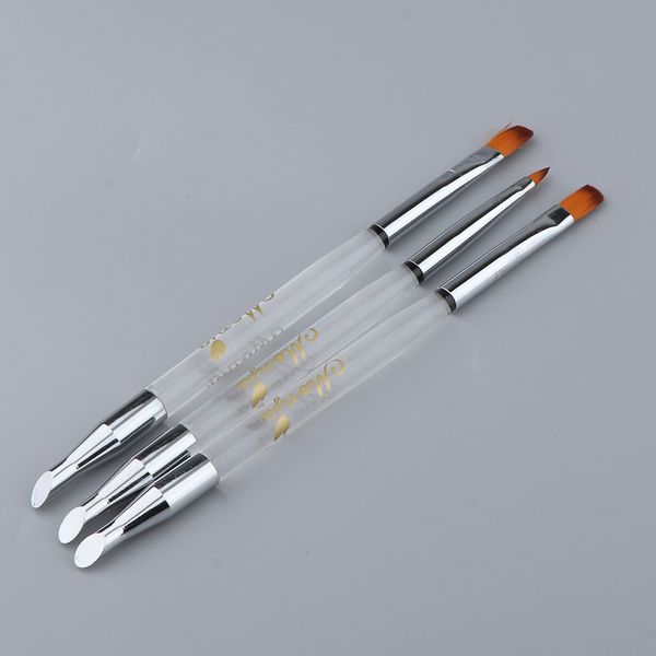 double sided acrylic paint brush for nail art fine details painting glitter shimmer dotting, pack of 3
double sided acrylic paint brush for nail art fine details painting glitter shimmer dotting, pack of 3