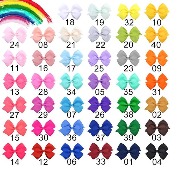 40 colors 4.5 inch girl hair bows candy color barrettes design hair bowknot children girls clips hair accessory, Slivery;white
40 colors 4.5 inch girl hair bows candy color barrettes design hair bowknot children girls clips hair accessory, Slivery;white