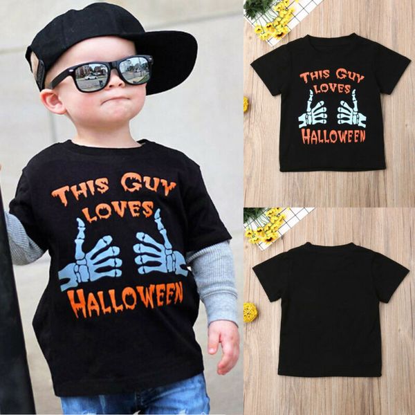 pudcoco halloween kids baby girl boys cotton short sleeve skull t-shirt tee blouses support wholesale, Blue
pudcoco halloween kids baby girl boys cotton short sleeve skull t-shirt tee blouses support wholesale, Blue