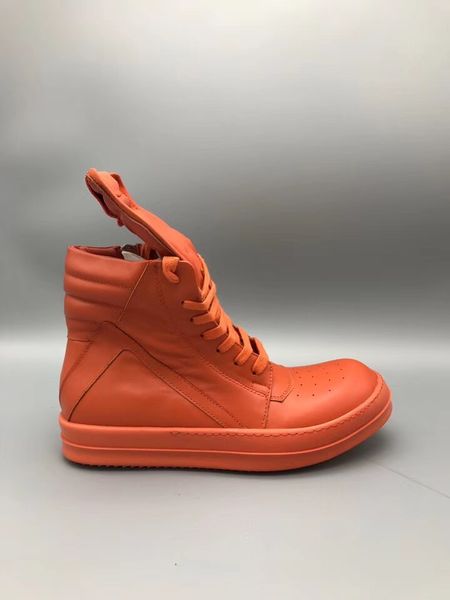 2018 ss outlet inverted triangle external layer men's boots genuine leather fashion tpu bottom milk shoes, Black
2018 ss outlet inverted triangle external layer men's boots genuine leather fashion tpu bottom milk shoes, Black