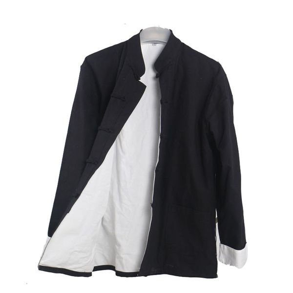 men's casual double deck jacket autumn winter kung fu coat traditional chinese tang suit coat tai chi uniform cotton, Black;brown
men's casual double deck jacket autumn winter kung fu coat traditional chinese tang suit coat tai chi uniform cotton, Black;brown