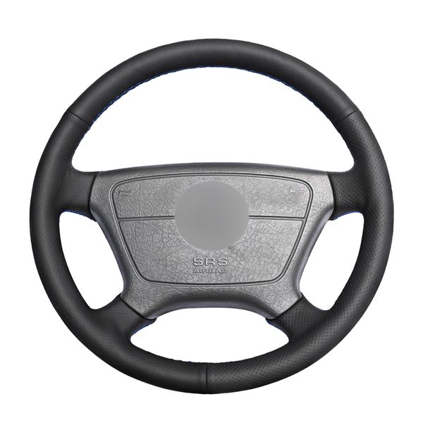 hand-stitched black pu artificial leather car steering wheel cover for e-class w210 e 200 240 280 320 1995-2002 w1
hand-stitched black pu artificial leather car steering wheel cover for e-class w210 e 200 240 280 320 1995-2002 w1