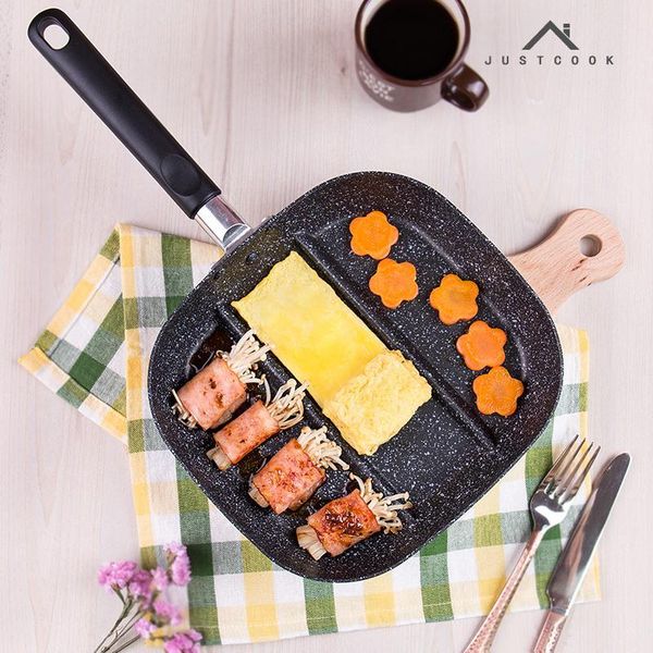 cookware tool 22x24 cm creative breakfast frying pan non -stick 3 in 1 frying pans divided grill gas cooker for fried eggs bacon
cookware tool 22x24 cm creative breakfast frying pan non -stick 3 in 1 frying pans divided grill gas cooker for fried eggs bacon