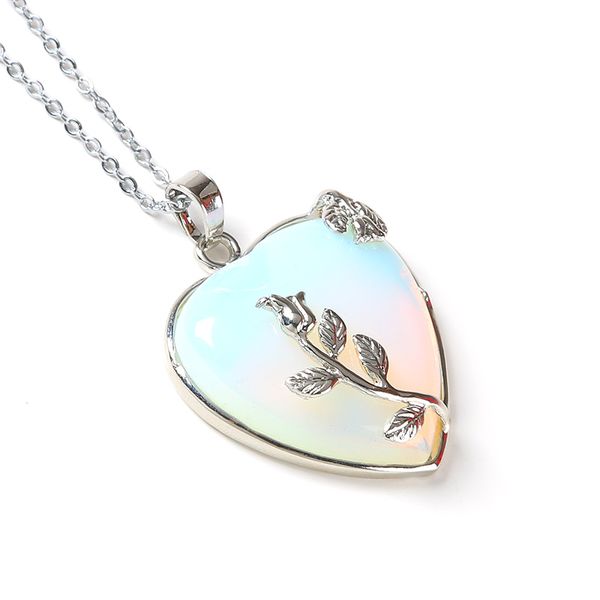 натуральный камень сердца кулон ожерелье цепи opal любовь ожерелье серебряный лист цветка провода обернутые кварцевый подвеска для женщин, Silver
натуральный камень сердца кулон ожерелье цепи opal любовь ожерелье серебряный лист цветка провода обернутые кварцевый подвеска для женщин, Silver