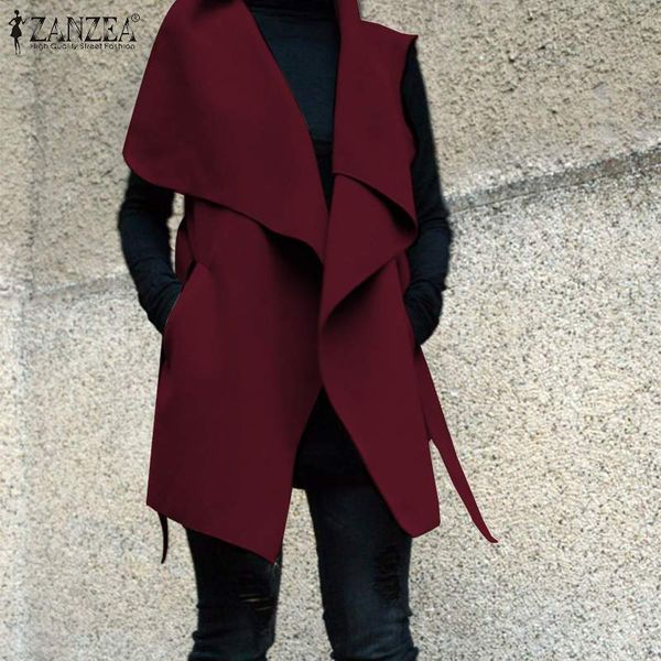 2019 zanzea women sleeveless vests casual solid pockets jackets 2019 autumn fashion waistcoat lapel neck cardigan coats outwear, Black;white
2019 zanzea women sleeveless vests casual solid pockets jackets 2019 autumn fashion waistcoat lapel neck cardigan coats outwear, Black;white