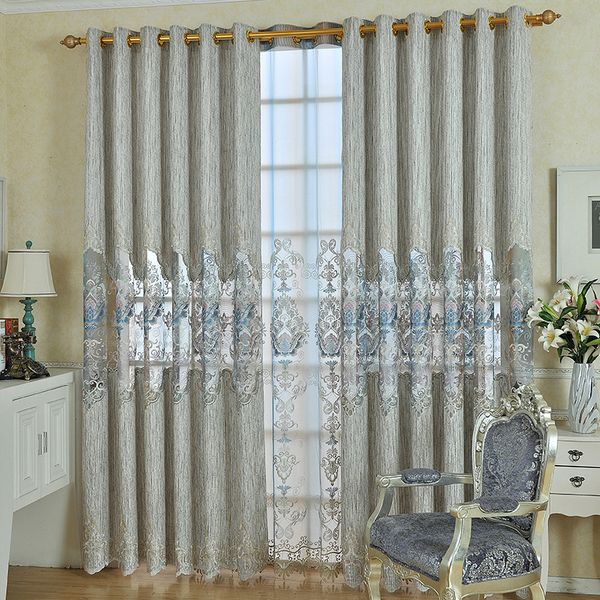 modern simple european embroidered curtain high shading linen curtains for bedroom and for living room
modern simple european embroidered curtain high shading linen curtains for bedroom and for living room