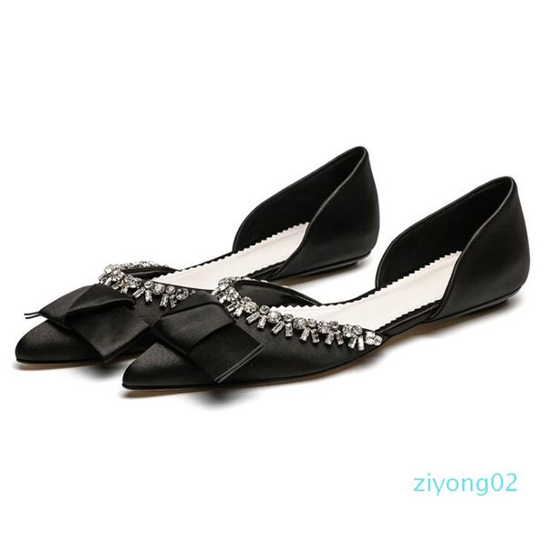pointed bow lady flat shoes 2020 spring beaded decoration women flat-heeled shoes est brand rhinestone wedding shoes z02, Black
pointed bow lady flat shoes 2020 spring beaded decoration women flat-heeled shoes est brand rhinestone wedding shoes z02, Black