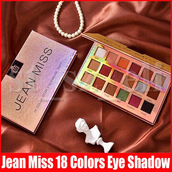 jean miss beauty makeup star eyeshadow eye shadow tray palette 18 colors matte shimmer glitter eyeshadow cosmetics
jean miss beauty makeup star eyeshadow eye shadow tray palette 18 colors matte shimmer glitter eyeshadow cosmetics